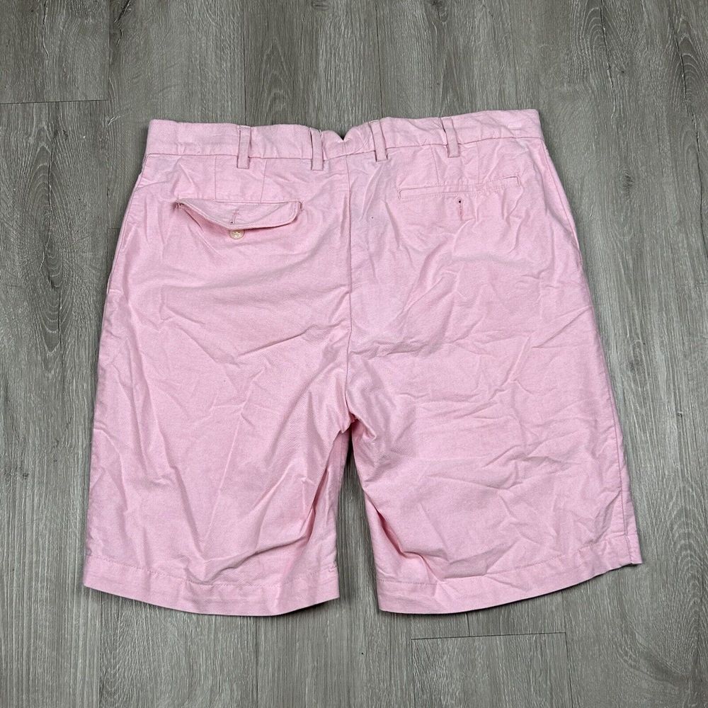 Polo Ralph Lauren Classic Fit Pink Chino Shorts Cotton Twill MENS 34 Need Washed - Picture 3 of 9